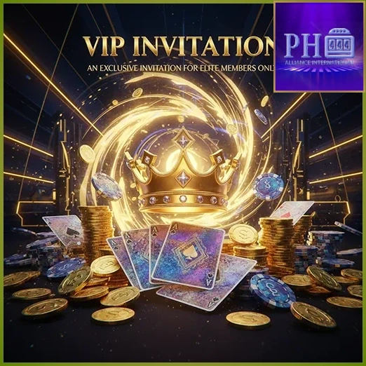 PH444 Casino promotion panel with highlighted deposit bonus and free spin incentives